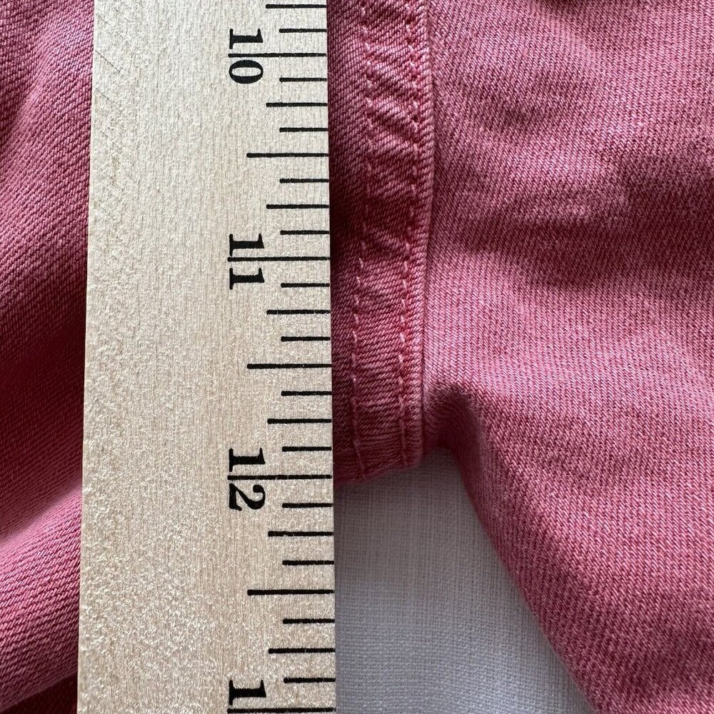 Made And Loved LOFT CORAL MODERN SKINNY MID RISE DENIM JEANS SIZE 28/6 Slim - Picture 5 of 10